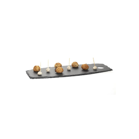 Bandeja de servir de pizarra 44x19cm