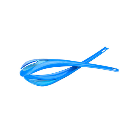 Cubiertos para ensalada Elite azules