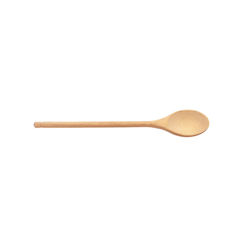 Cuchara ovalada de madera de 35 cm