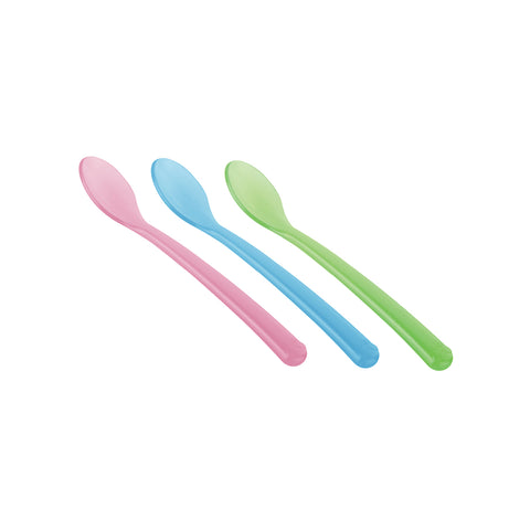Set de 3 cucharas de plástico para niños
