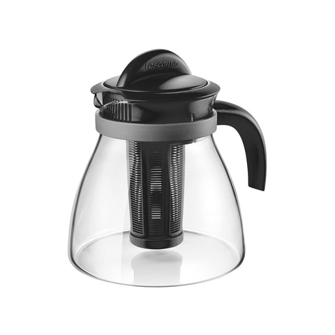 Tetera con infusor de color antracita de 1,5l