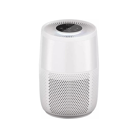 Purificador de aire con filtro HEPA y tecnología iónica para casa y oficina, blanco