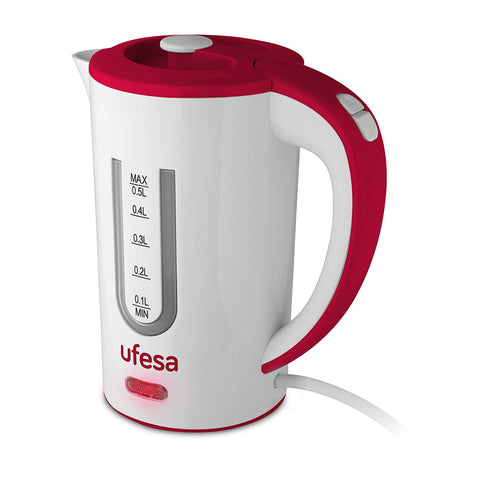 Hervidor de viaje de plástico 0,5l 800w