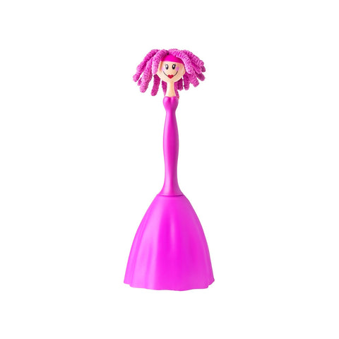 Cepillo de limpieza con forma de muñeca