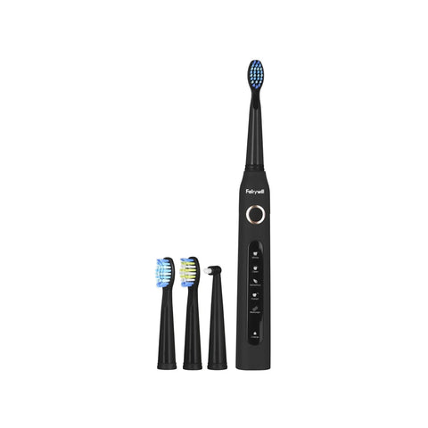 Cepillo de dientes eléctrico recargable por USB y 4 cabezales