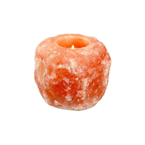 Portavelas de sal rosa relajante y purificante para ambientes 400-700 Gr