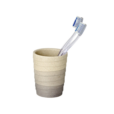 Vaso de poliresina para cepillos de dientes Cuzco