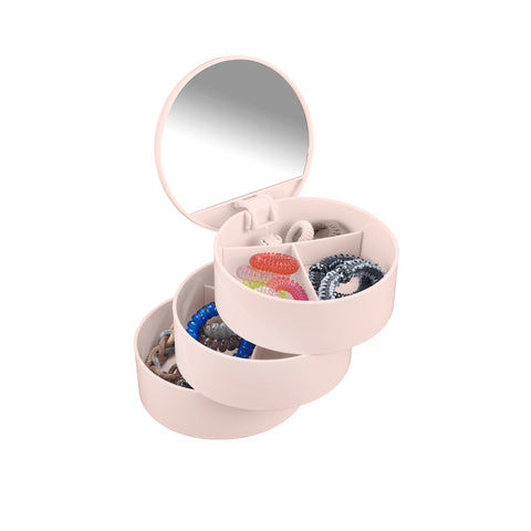 Organizador de cosméticos Tower rosa