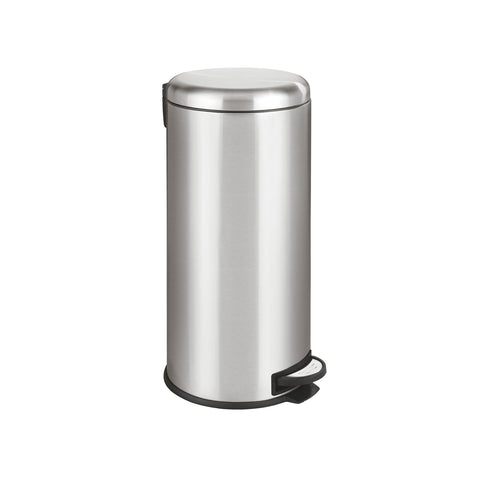 Papelera de pedal de acero Leman 30l