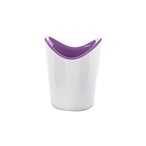 Portacepillos de dientes beige 7,5x11,5x7,5cm