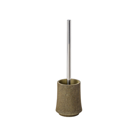 Escobillero de baño de poliresina Jute