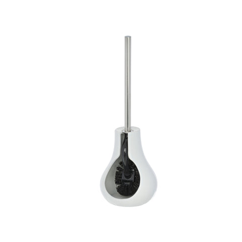 Escobillero de baño Drop blanco