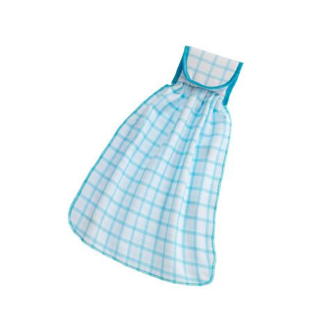 Set de 2 paños de cocina con estampado de cuadros