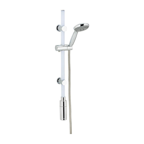 Conjunto de barra deslizante de ducha con LED 74cm