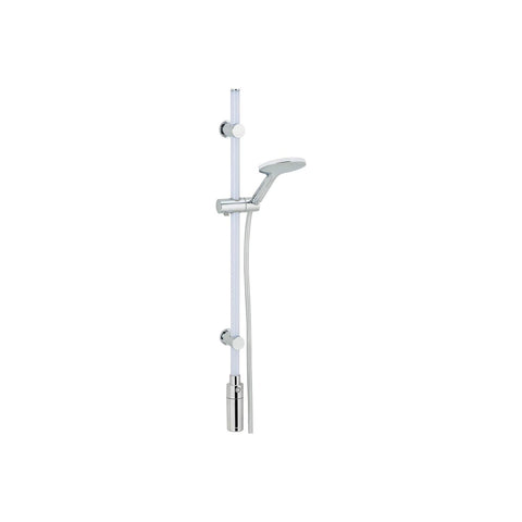 Conjunto de barra deslizante de ducha con LED 94cm
