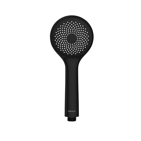 Cabezal de ducha Watersaving negro mate D. 95cm