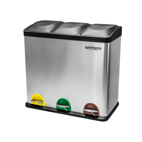 Cubo de basura para la recogida selectiva 54l