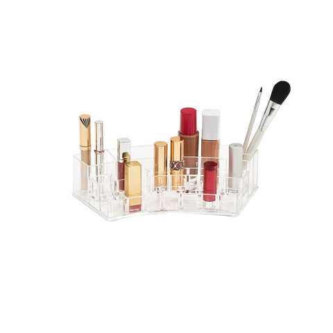 Organizador para cosméticos con 18 compartimentos