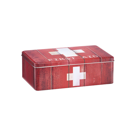 Organizador metálico para medicamentos 20x13x6,8cm