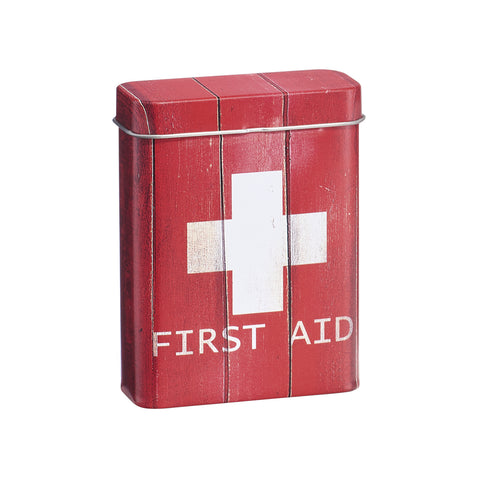 Organizador metálico para medicamentos 7,1x2,8x9,4cm