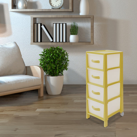 immagine-2-belli-e-forti-cassettiera-futura-slim-a-4-cassetti-giallo-ean-8001499013153