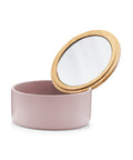 immagine-4-zeller-specchio-portagioie-rotondo-in-poliresina-rose-ean-4003368187358
