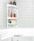 immagine-5-feridras-angoliera-per-doccia-con-anta-a-3-ripiani-in-plastica-bianco-28x175x45cm-ean-8033237849052