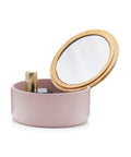 immagine-5-zeller-specchio-portagioie-rotondo-in-poliresina-rose-ean-4003368187358
